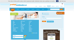 Desktop Screenshot of prehlad-notebookov.sk